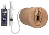 Doc Johnson Squirt It Squirting Realistic Pussy Stroker Masturbators and Strokers
